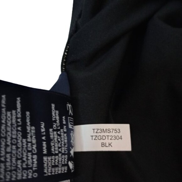 Tommy Hilfiger Standard Iconic One Piece Women's Swimsuit Size 6 Black NWOT - Picture 6 of 7